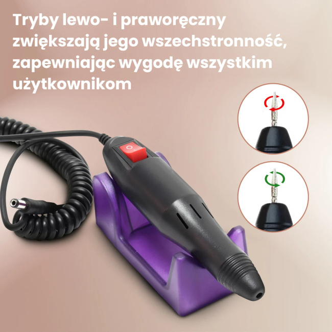 Extralink | Frezarka do paznokci | EU, biała