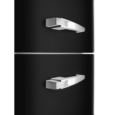 Smeg - Chłodziarko-zamrażarka FAB32RBL6 50'S STYLE - czarny