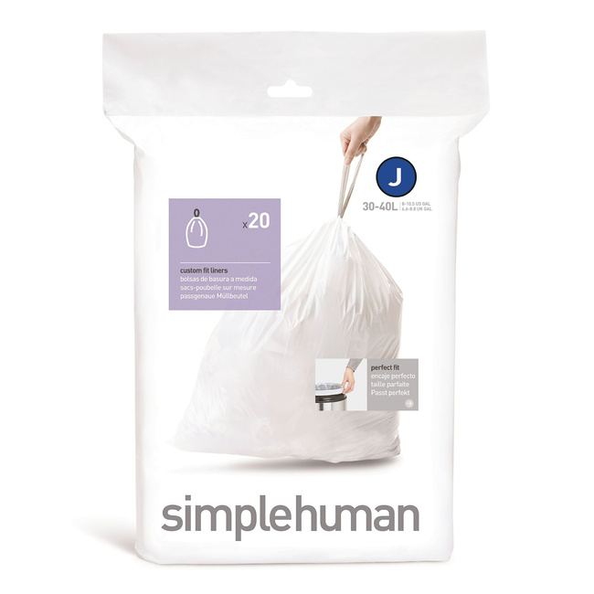 Worki na śmieci 20 szt. - rozm. J 30-45L Simplehuman