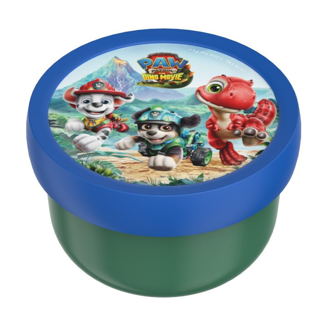Pojemnik na owoce Mepal Fruit Box Campus 300 ml Paw Patrol Dino z widelczykiem