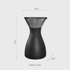 ASOBU Zaparzacz do kawy POUR OVER WOOD, 1,18L