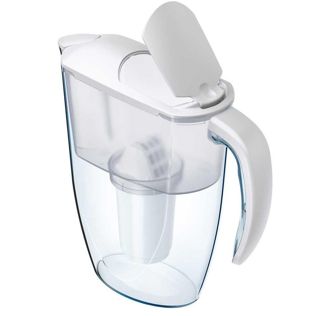Dzbanki filtrujące wodę 2,9 l Dalia Biały + wkład B100-5 - Aquaphor