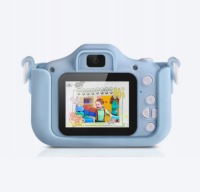 Aparat cyfrowy dla dzieci Extralink Kids Camera H29 Single, niebieski