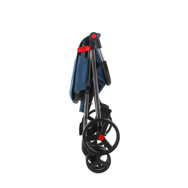 Wózek na zakupy Rolser Basket Freno MF 4B2 Denim, 4 koła, torba 58 l
