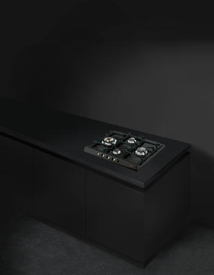 Smeg - Płyta gazowa, 60 cm, Cortina, antracyt Sr764ao Cortina