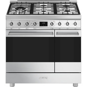 Smeg - Kuchnia wolnostojąca C92GMX2 SYMFONIA - inox
