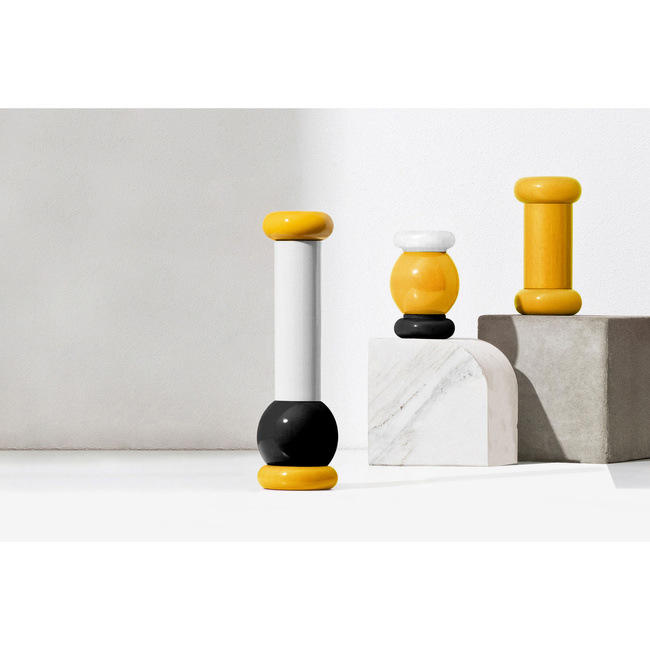 Młynek do przypraw 14 cm żółty Alessi
