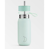Termiczny kubek 2w1 ze słomką | 750ml | Miętowy series 2 - Chillys bottles