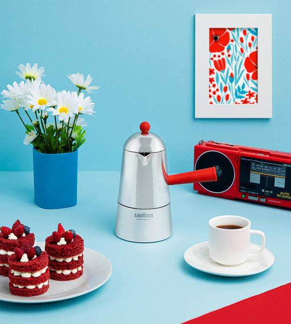 Kawiarka 2 Tz Carmencita Pop Czerwona 150 Ml - Ilsa