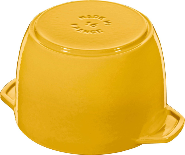 Garnek żeliwny Staub La Cocotte okrągły 16 cm, 1,75 l, cytrynowy