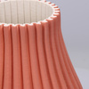 Wazon ceramiczny Rituali Domestici Lino, brązowy, matowy, struktura lnu, 28 x 25 cm