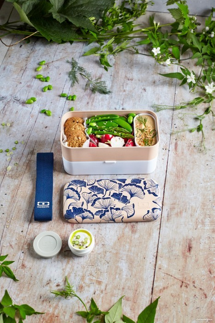 Lunchbox Bento Original, Graphic Ginkgo - Monbento