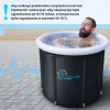 EXTRALINK Ice Bath Bathtube Wanna składana do morsowania i zimnych kąpieli