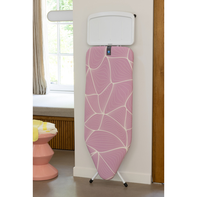 Deska do prasowania Brabantia C 124 x 45 cm, Lilac Waves, podstawa na generator pary