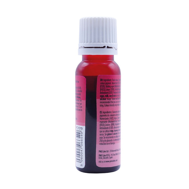 Pme Naturalny barwnik spożywczy w płynie 25 ml różowy