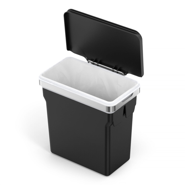 Kosz Na Śmieci Szafkowy 10L, Czarny - Simplehuman