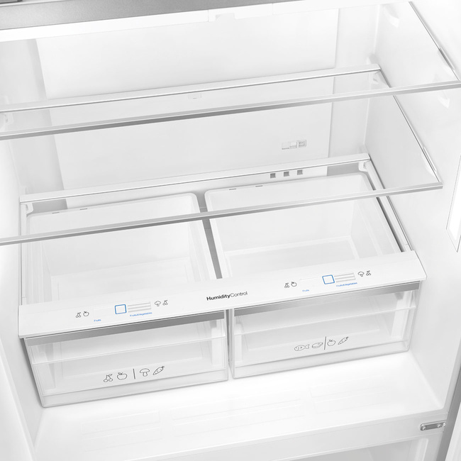 Smeg - Chłodziarko-zamrażarka Frenchdoor Universal FQI48XE stal nierdzewna.