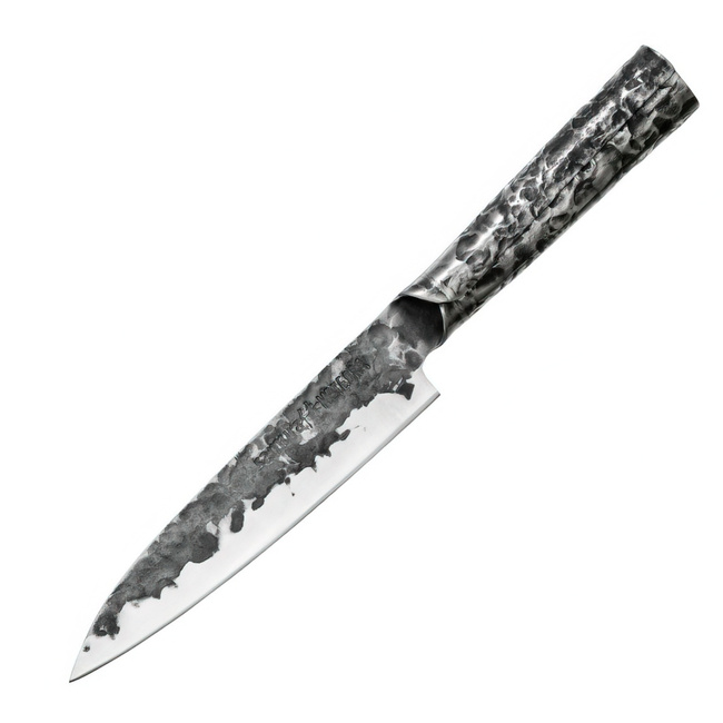 Samura Meteora Mały Nóż Santoku - Kuchenny Nóż Uniwersalny Do Precyzyjnego Krojenia