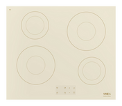 Smeg - Płyta indukcyjna, 60 cm, prosta krawędź Coloniale Si2641dp Kremowe szkło