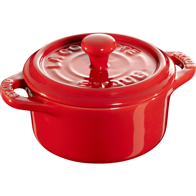 Mini cocotte Okrągły 200 ml, Czerwony - Staub