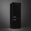 Smeg - Chłodziarko-zamrażarka FAB38RBL6 50'S RETRO STYLE - czarny