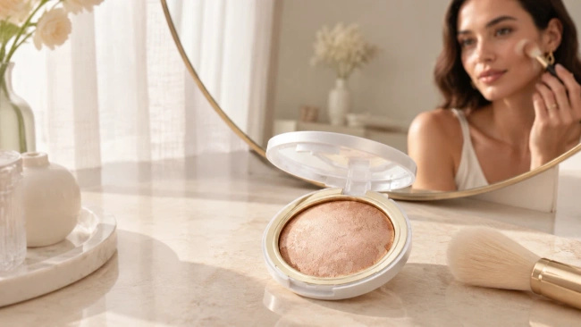 Puder rozświetlający Lovro Bloomlight Baked Illuminating Powder, wypiekany, 9 g