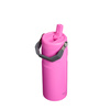 Butelka termiczna Stanley IceFlow Flip Straw 0,47 l ze słomką, różowa Hot Pink