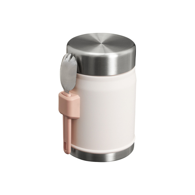 Stanley termos obiadowy ze sztućcem Classic 0,4 l Rose Quartz