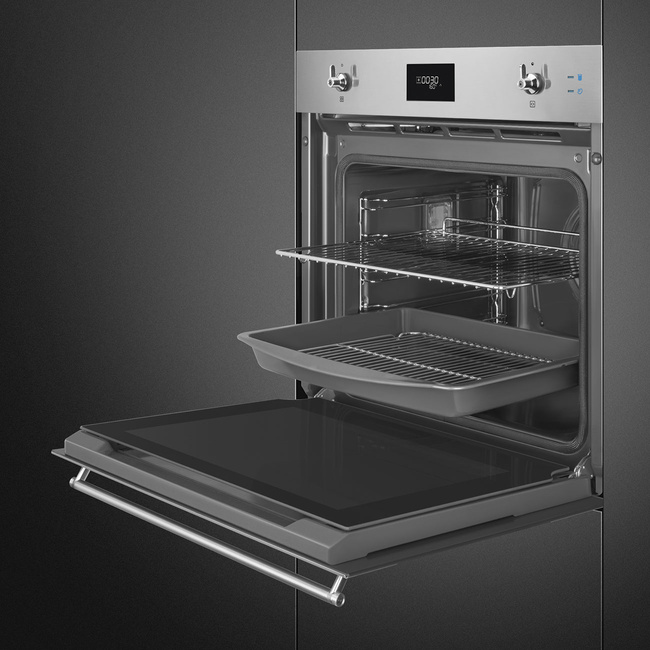 Smeg - Piekarnik, 60 cm, Classica Classica Sop6301S2X stal nierdzewna