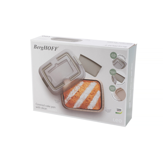 Forma do pieczenia z pokrywą i nożem Balance 38,50x29 cm - Berghoff