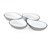 Everyday Two-Tone Set of 2 Interlocking Dishes - Guzzini