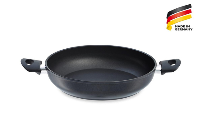 Patelnia Cenit 28cm z dwoma uchwytami indukcja - Fissler