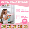 Lunchbox Kids Window - Pink - 800ml - Umami