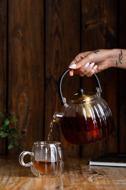 Zaparzacz Do Herbaty 1000ml Złoty Volare - Vialli Design