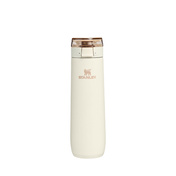 Butelka termiczna Stanley FlowState Spring Bottle 0,59 l ze słomką, kremowa Cream