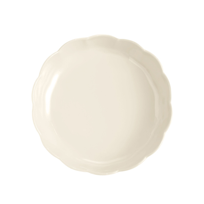 Okrągłe naczynie do zapiekania 26 cm - beżowe - Emile Henry