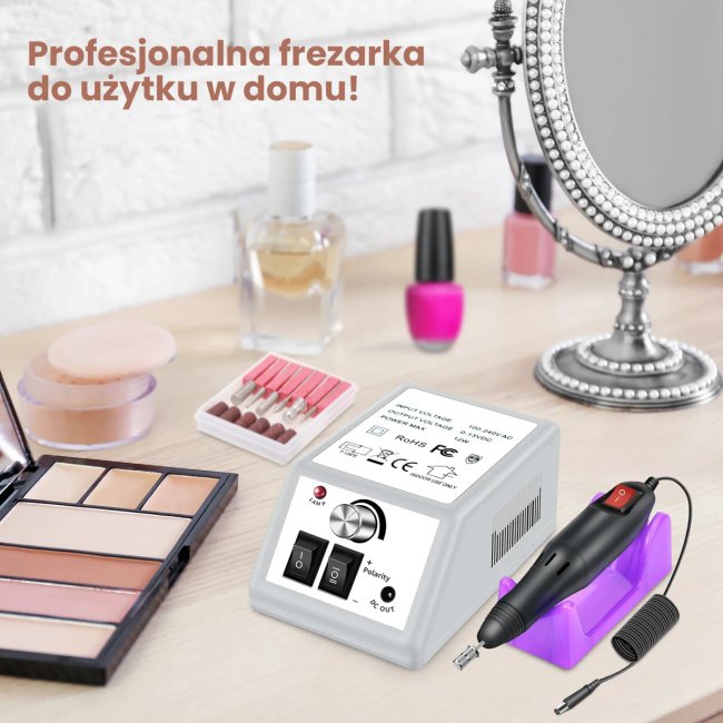 Extralink | Frezarka do paznokci | EU, biała