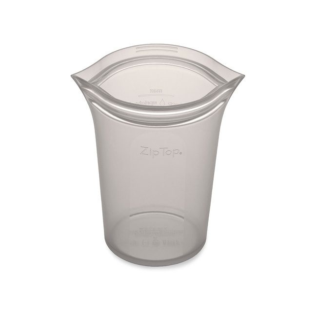 Pojemnik na przekąski L, Gray, Cups - Zip Top