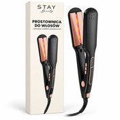 Prostownica do włosów StayBeauty by Extralink M-17722 z ceramicznymi płytkami, 2 w 1