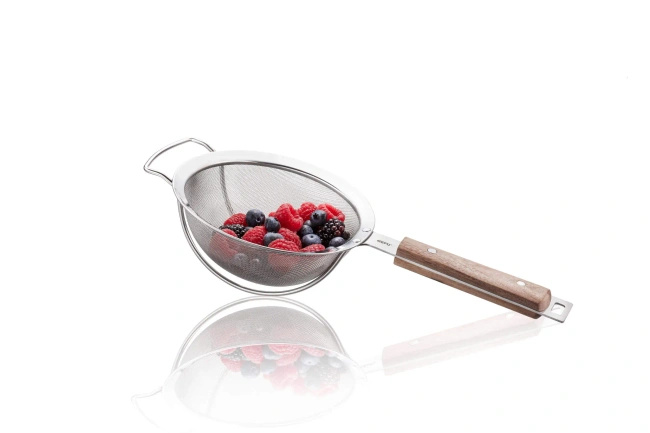 Gefu Passo Sitko z Drewnianym Uchwytem 16 Cm