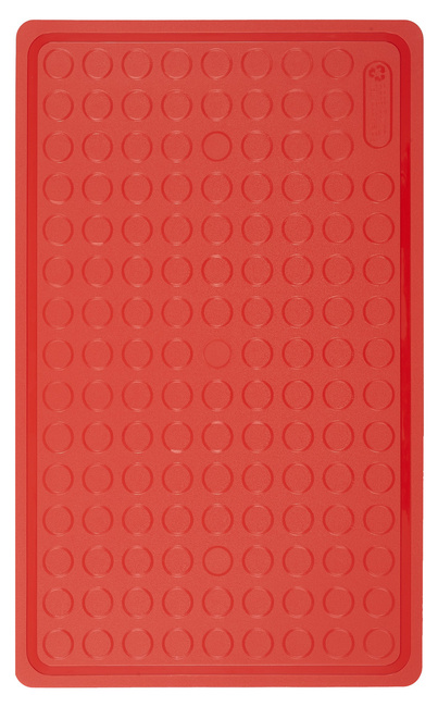 Duża mata kuchenna do krojenia 53x32,5 czerwona - Candl