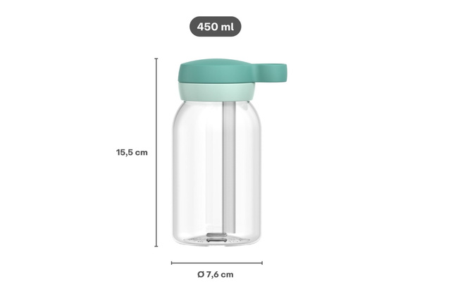 Butelki ze słomką 450 ml Stitch - Mepal
