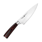 Nóż szefa kuchni Fissman Ragnitz 15 cm, stal X50CrMoV15, rękojeść z drewna pakka