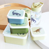 Lunchbox dla dzieci Dinosaurs - zestaw 4 szt - A Little Lovely Company