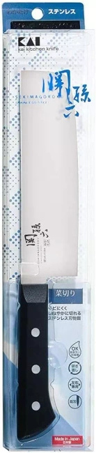Nóż Nakiri KAI Seki Magoroku Wakatake AB5424 do warzyw, ostrze 16,5 cm