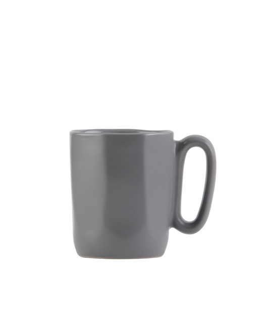 Dwa kubki ceramiczne z uszkiem 80 ml Fuori szare 29958 - Vialli Design