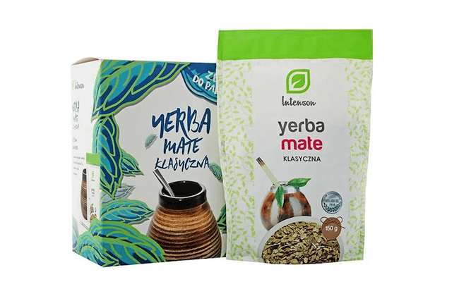 Zestaw Yerba Mate klasyczny 150 g - Intenson