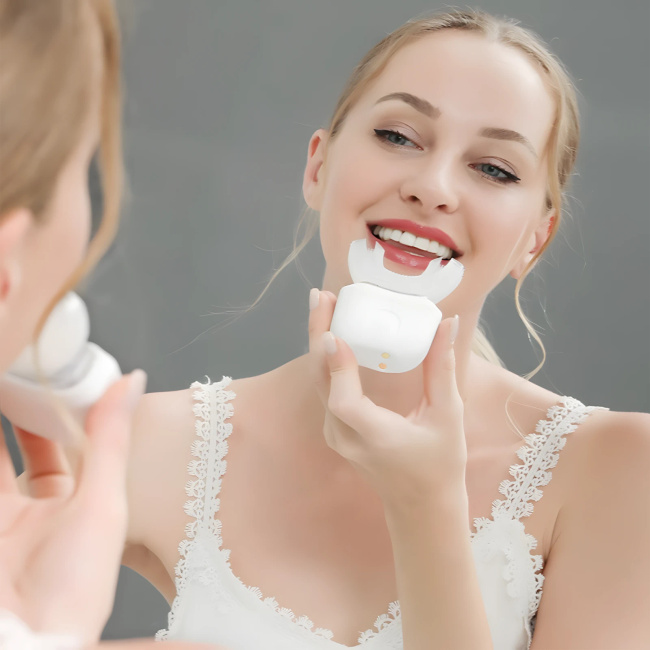 EXTRALINK Lifestyle V1R 360° U-Shape Electric Toothbrush 1500mAh Rechargeable
