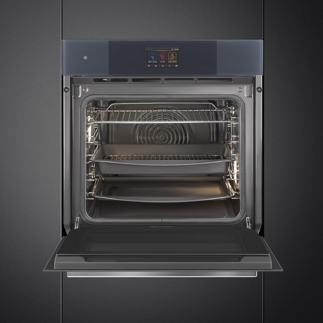 Smeg - Piekarnik, 60 cm, Linea, Ng Linea Sop6104Tpg Neptune Grey.