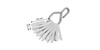 Klipsy do skarpetek Fancy Home, 8 szt. - Tescoma